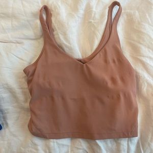 lululemon align tank pink savannah